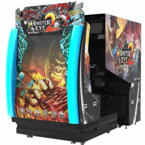 Monster Eye 2 Arcade Shooting Game Cabinet