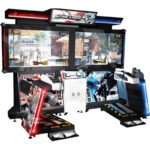 two person arcade shooting game