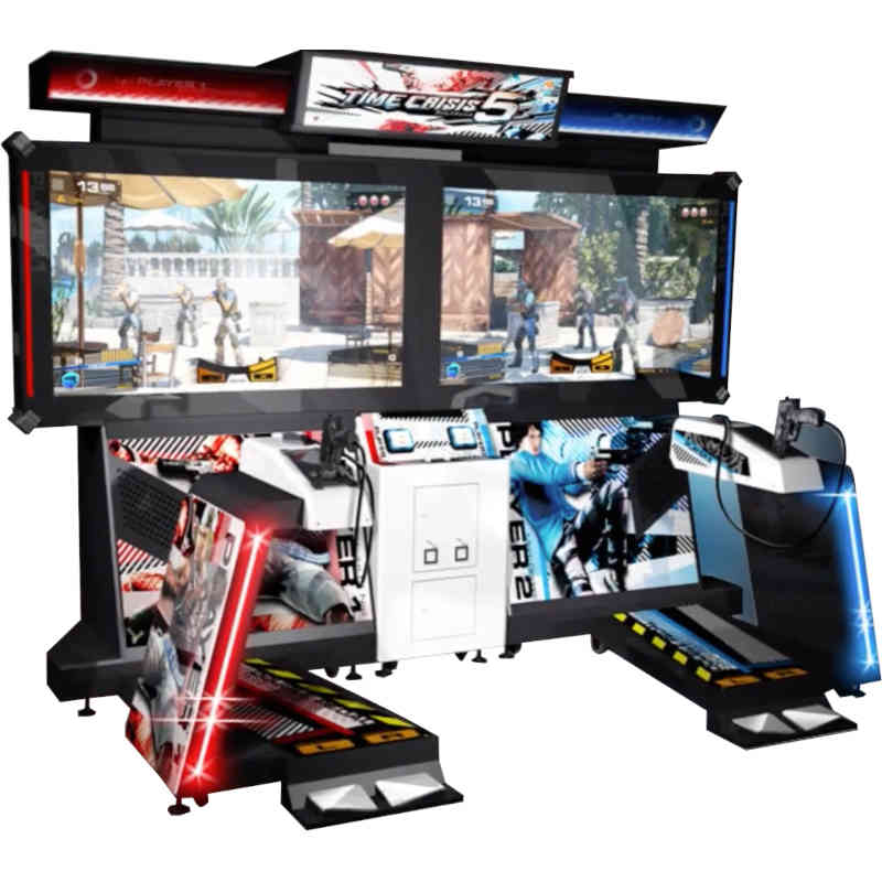 two person arcade shooting game