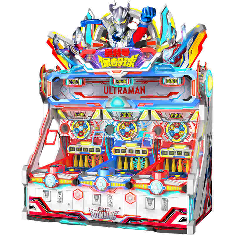 Kids Bowling themed arcade machine